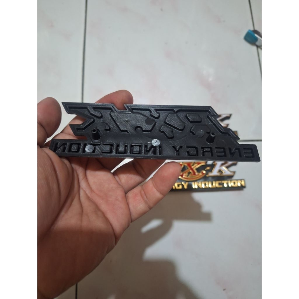 emblem box aki tepong box accu tutup batre logo simbol yamaha rxk rx135k nos taiwan