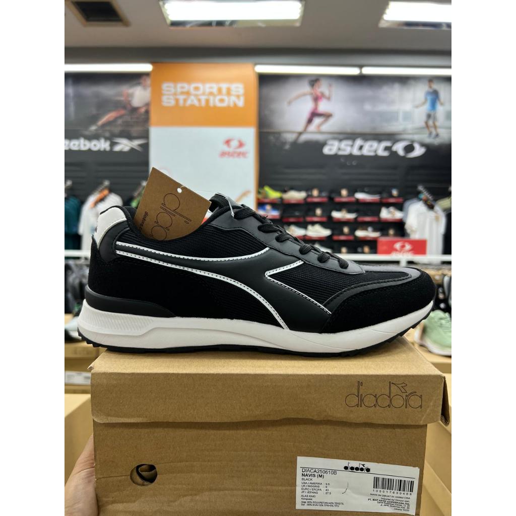 Diadora Navis Black Men Shoes Original