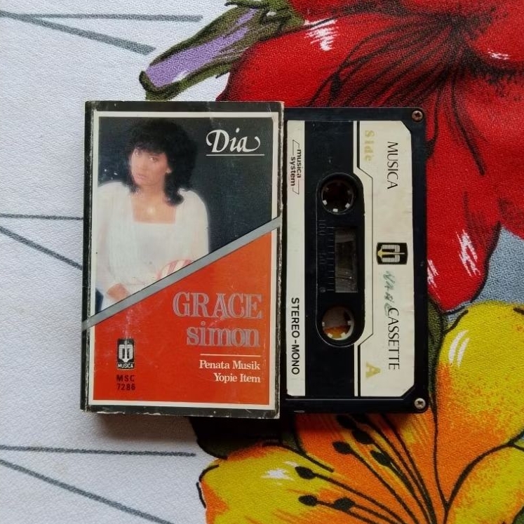 kaset pita grace simon dia music by yopie item