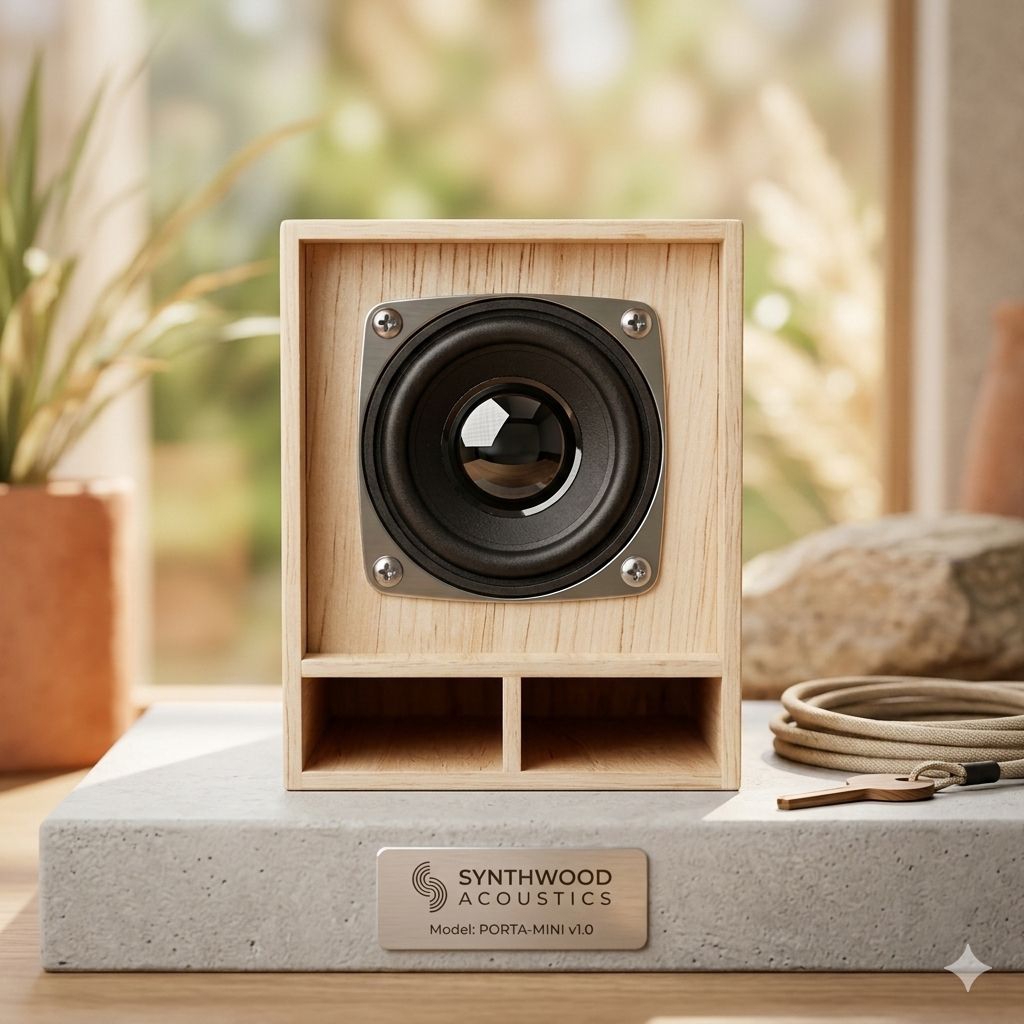 Box miniatur miniscoop speaker 2 inch untuk miniatur