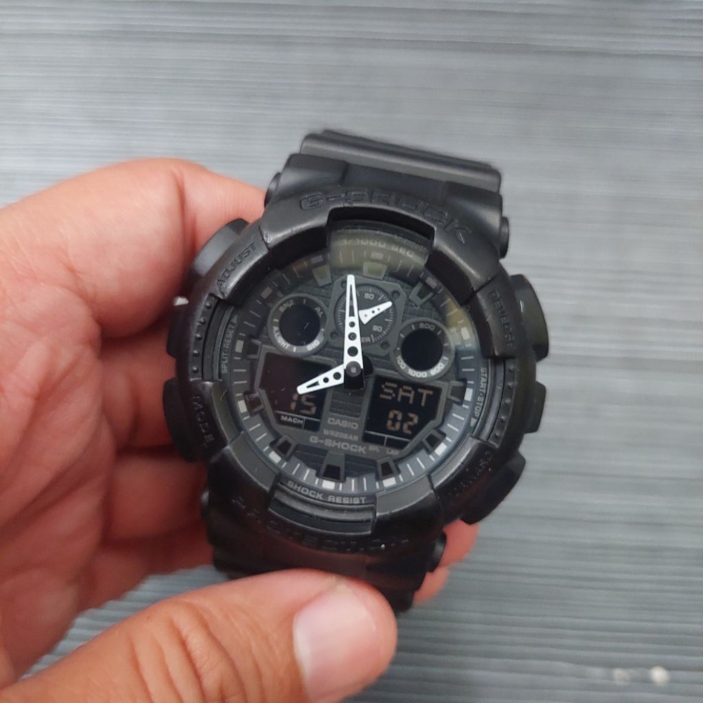 G-Shock GA-100 Original Second Preloved