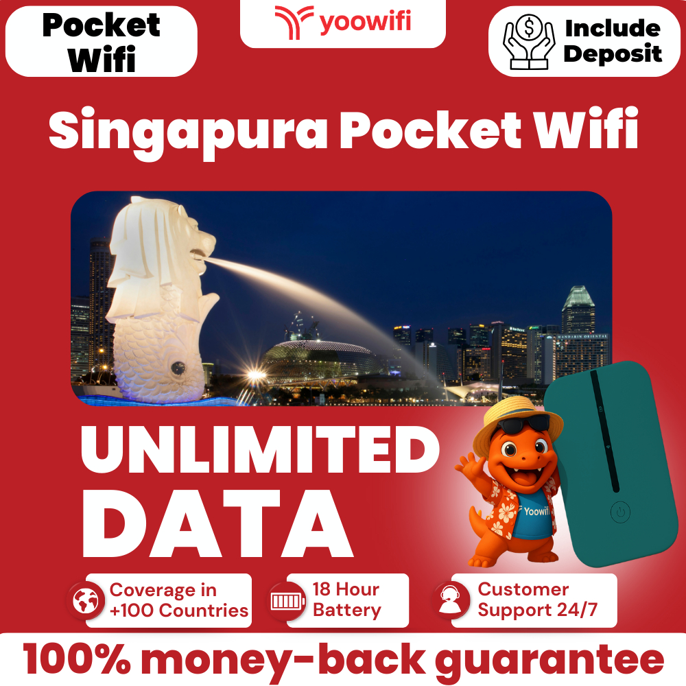 Yoowifi Pocket Wifi Singapore Unlimited Highspeed Wifi Portable Internet Roaming