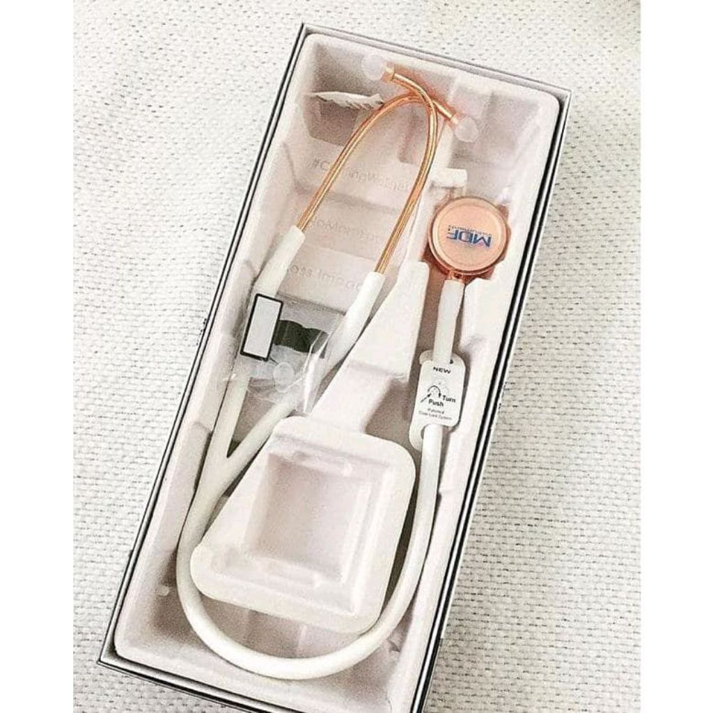Stetoskop MDF777 Rose Gold White - MDF Instruments