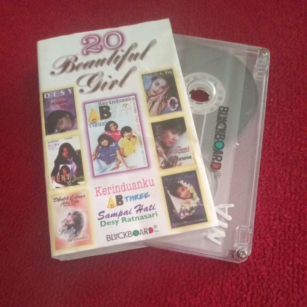 Kaset Kompilasi 20 Beautiful Girl/blackboard records