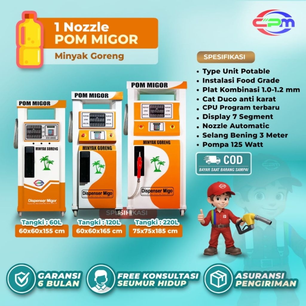 POMIGO -Pom Mini Minyak Goreng ( Produk CPM )