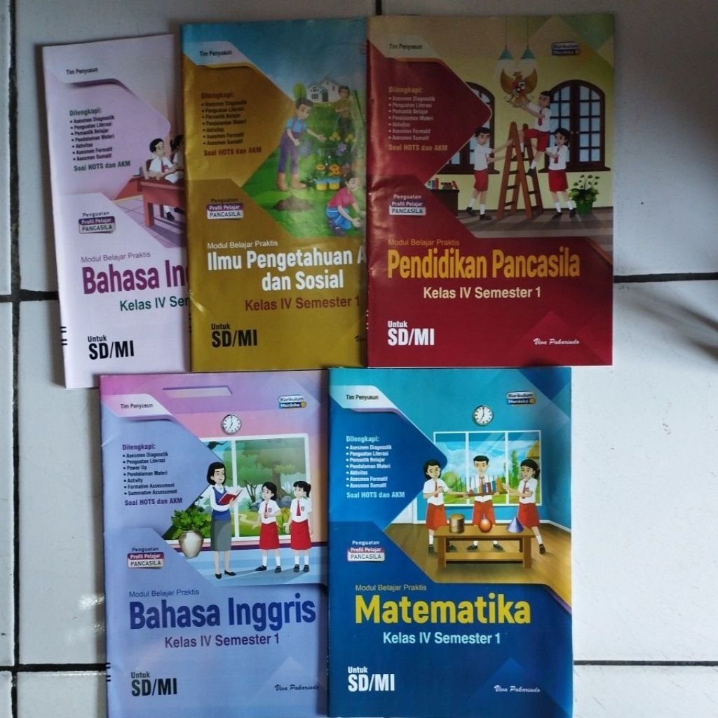 LKS ; KUNCI LKS : KELAS 4 SEMESTER 1, VIVA PAKARINDO