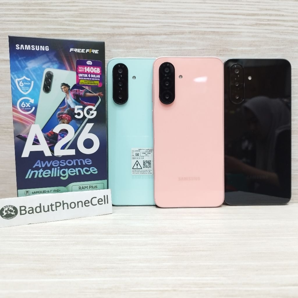 SAMSUNG A26 5G 8/256GB HANDPHONE SECOND BEKAS FULLSET