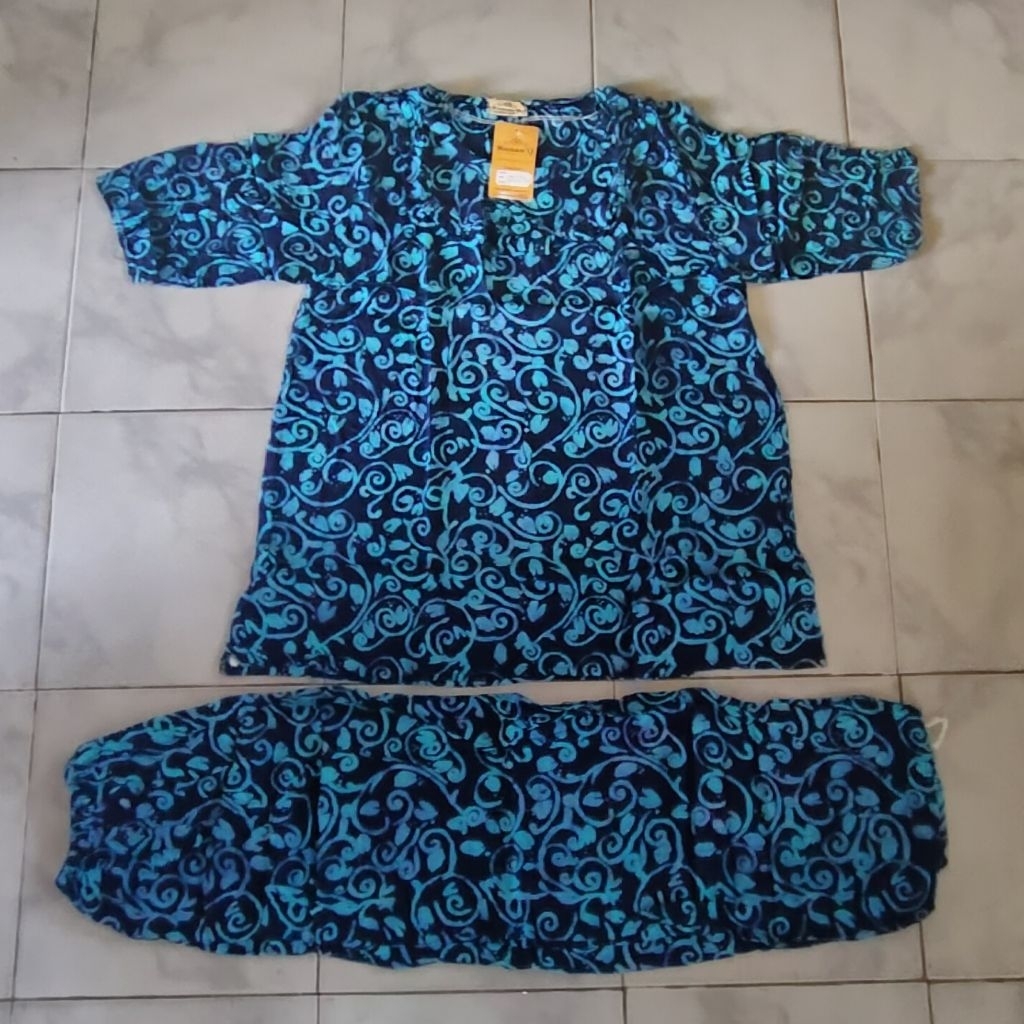 Batik Sunan Q Lengan 3/4 Celana Panjang