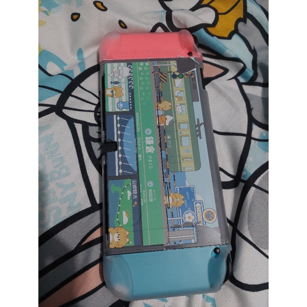 Case Cover Nintendo Switch OLED Geekshare Cat Second Bekas