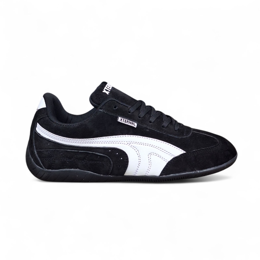 XTERNAL - Sepatu lokal - Rabbit Blackwhite