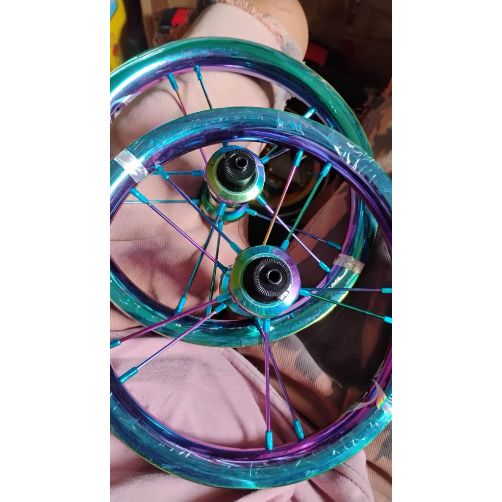 Wheelset gipsy g-six bearing coating 6802 free ban CST luar dalam