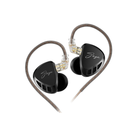 KZ SAGA In Ear Monitor Single Driver Metal Plastic 20-40000Hz 120cm KZ SAGA Satuan KZ Saga driver
