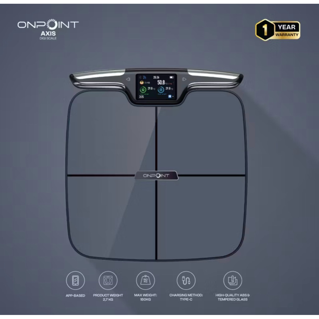ONPOINT AXIS DIGISCALE - NAVY