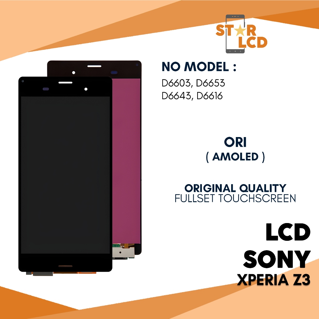Grosir LCD Sony Xperi Xz3 - Fullset Touchscreen Original
