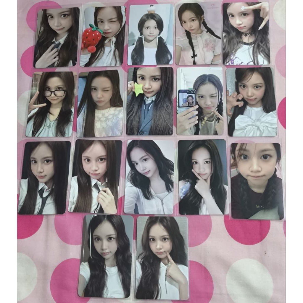 photocard carmen ny dan kacamata