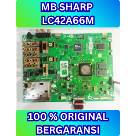 Mb Sharp LC42A66M Mainboard Mesin Module Mobo