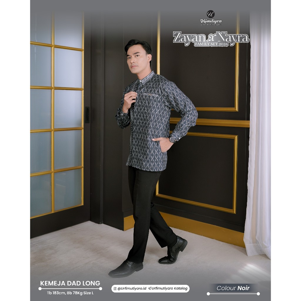 Zayan Kemeja Dad Long