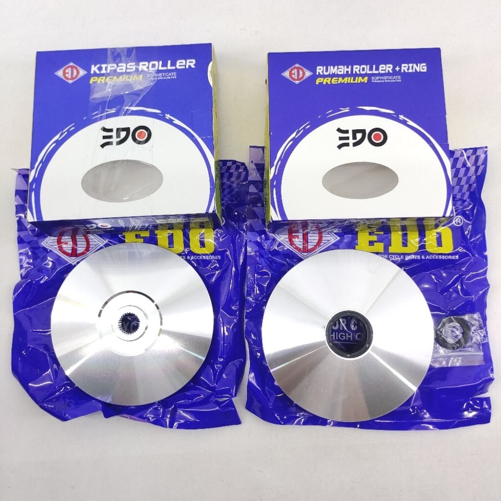 EDO Kipas Roller Rumah Roller RACING + Ring Honda Vario 125 - Vario 150 - Vario 125 FI EDO