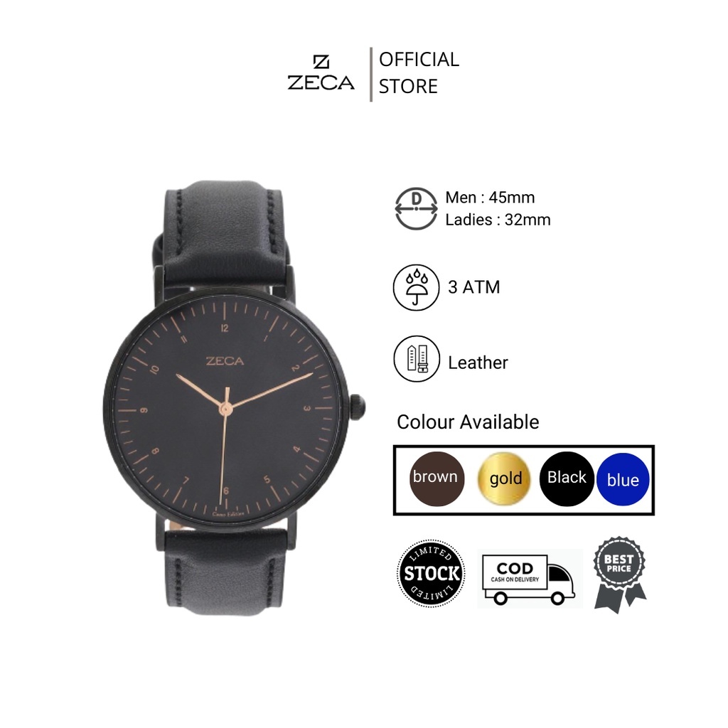 Zeca  Jam Tangan Wanita Analog Original 3007 L Series