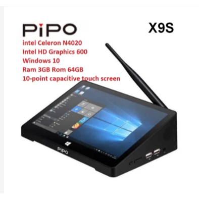 NewG PIPO X9S RAM 4/64GB DDR4 Windows 10 Mini PC Intel Celeron N4020
