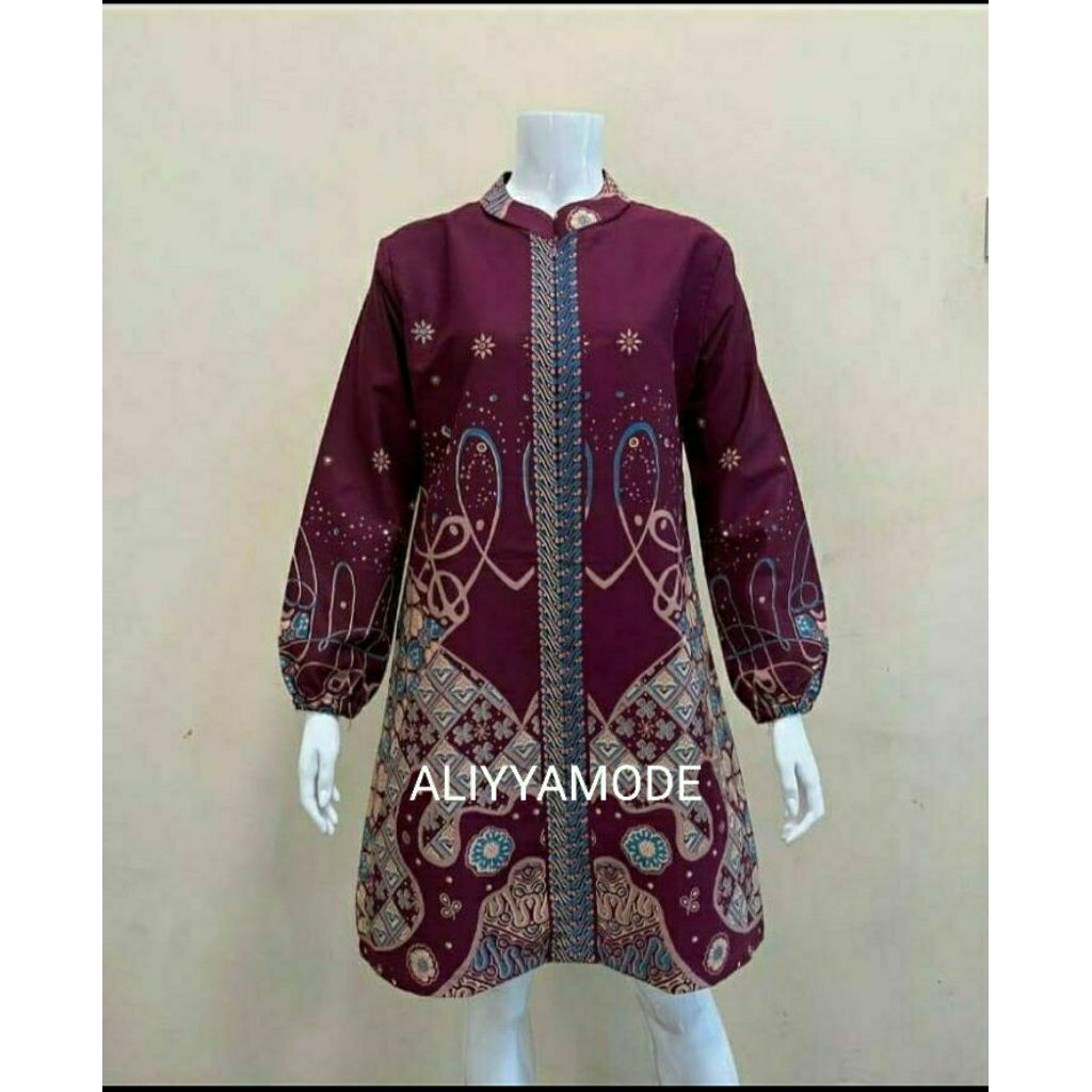 Tunik Batik Solo Tunik Batik Wanita