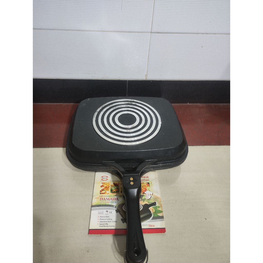 SICO Hamada Hi Jumbo Frying Pan, wajan ganda bolak-balik