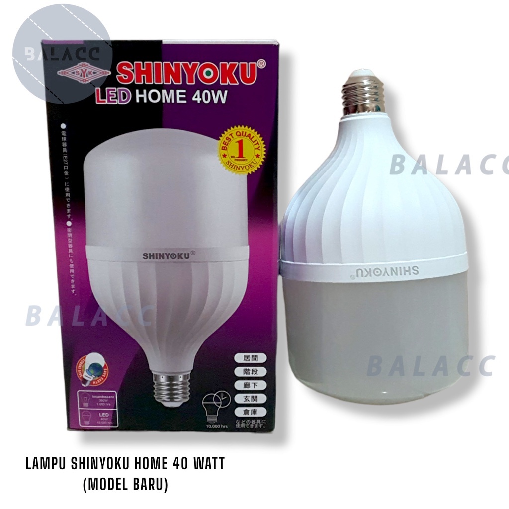 Lampu Led Shinyoku Home 40 Watt / Lampu Shinyoku 40w / Lampu Bohlam 40 Watt / Lampu Led 40w