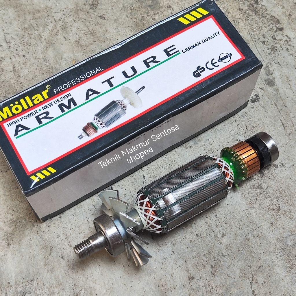 EP2900 Angker Mesin Pasah Mollar Armature EP 2900 Planer Rotor Mesin Serut Ketam Listrik