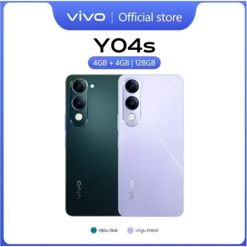HP VIVO Y17S RAM 4+4 INTERNAL 128 GB Garansi Resmi