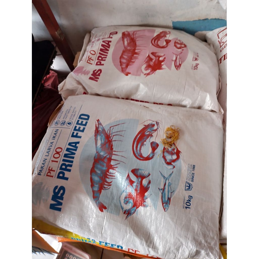 Pelet Pf100/Pf.0/Pf200 Ms perima feed pakan ikan larva