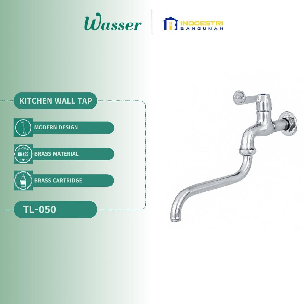 Kran Sink Cuci Piring Dinding Wasser TL 050 / Wasser Keran Cuci Piring