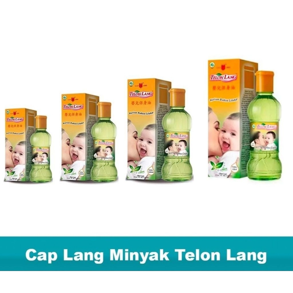CAPLANG Minyak Telon Lang - Alami, Aman, dan Nyaman untuk Bayi