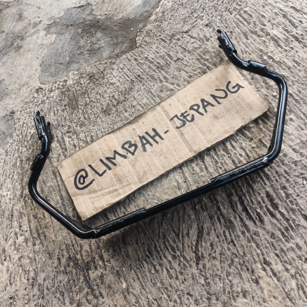 Breket bracket dudukan plat nomor Honda CRF crf 150 Original Second