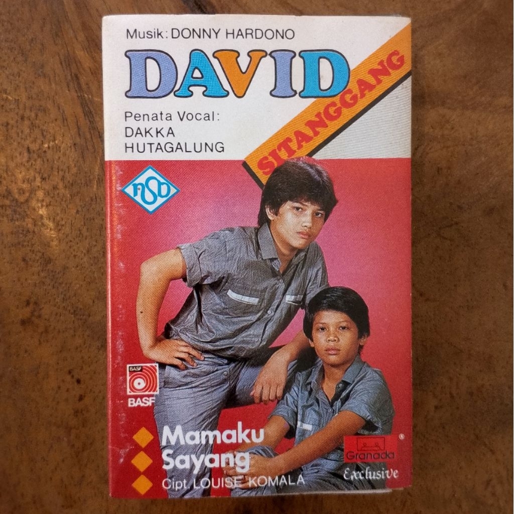Kaset Pita David Sitanggang - Mamaku Sayang (adik Julius Sitanggang)