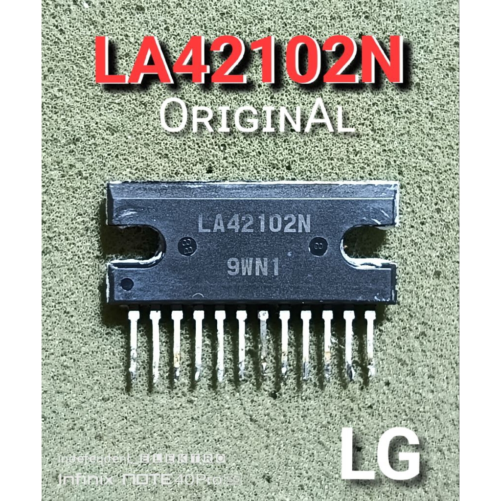 ic LA42102N   LA42102N   la42102n original