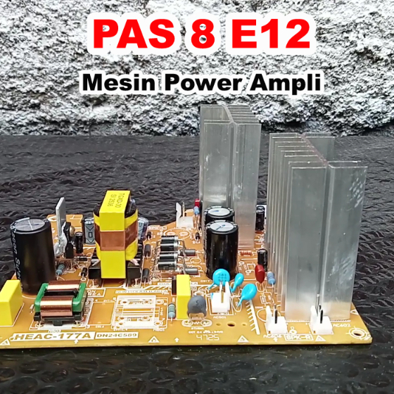 Mesin Speaker Aktif Polytron Pas 8E12 - Baru Ori Garansi Full