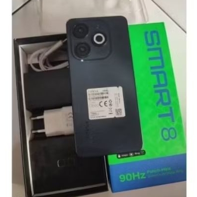 Hp Infinix Smart 8 ram 4/64 GB Original/Resmi Fullset