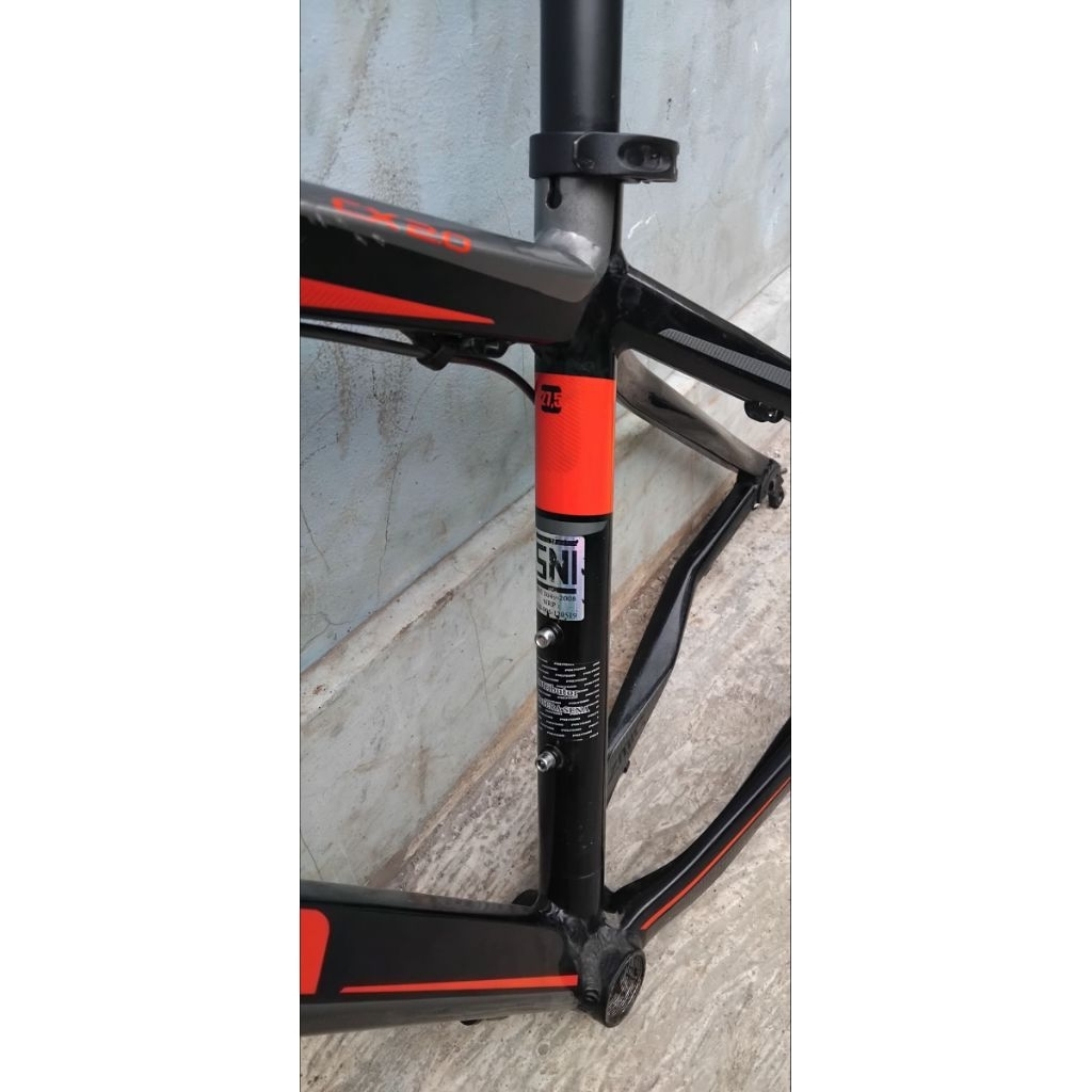 frame polygon cozmic cx 2.0 ukuran 27,5