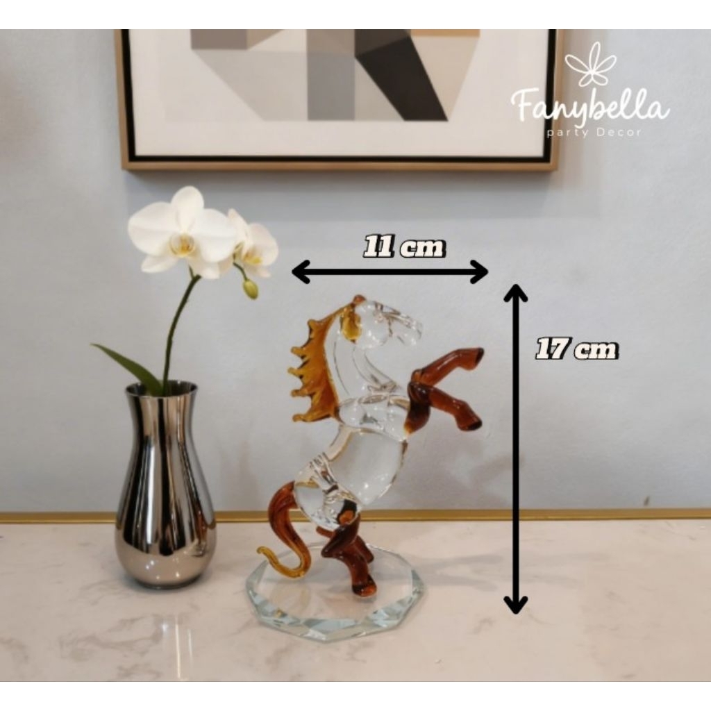 Pajangan Angsa Kristal