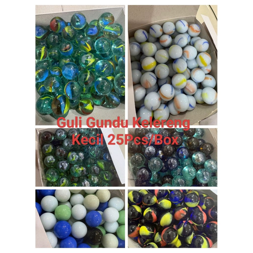 Guli Gundu Kelereng Kecil 25Pcs