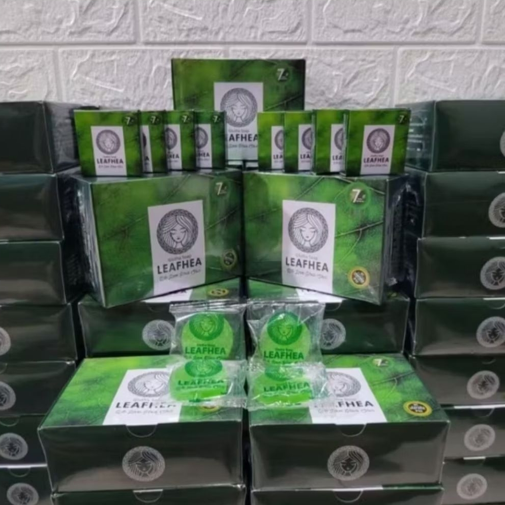 Sabun Gluta Leafhea Soap Original Bpom 1 Box (16 pcs)