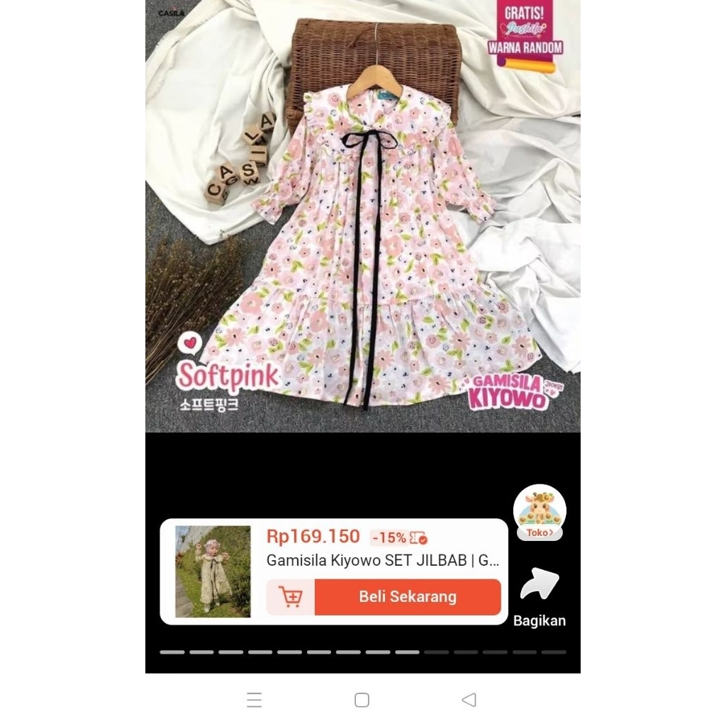 preloved casila 6-12 bulan