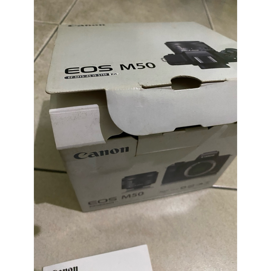 Bekas Dus Kamera Canon M50 m50 Kotak kamera canon bagus berkualitas