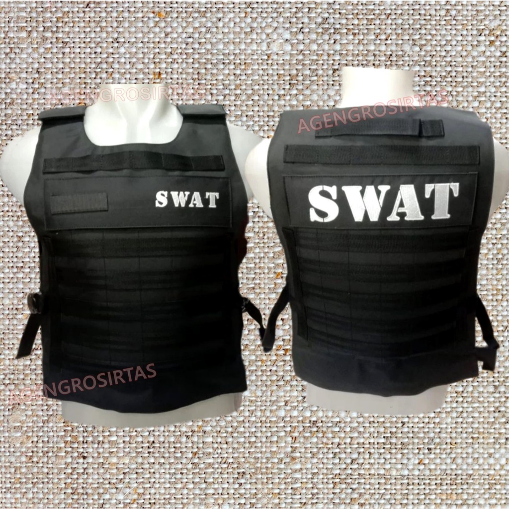 BODY VEST TACTICAL / Rompi SWAT / Rompi Anti Peluru / Rompi Anti Angin