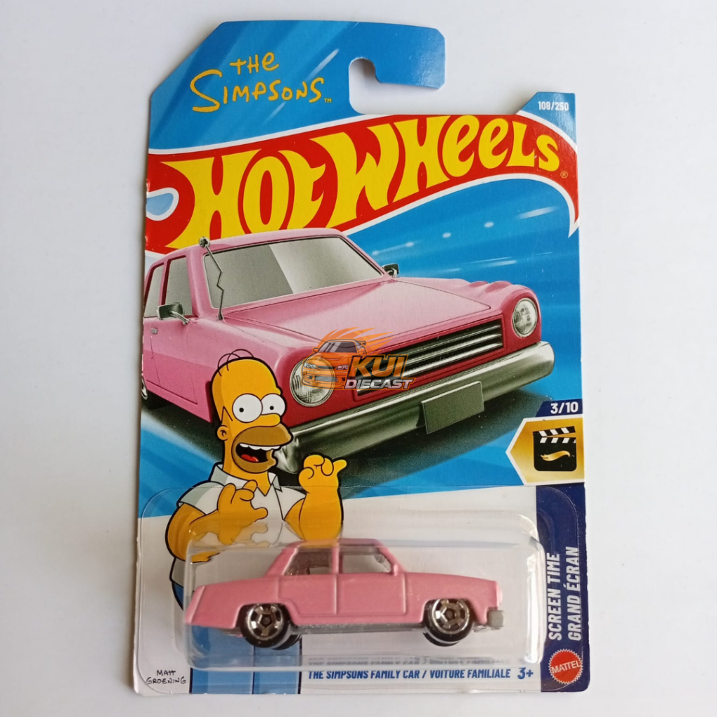 Hot Wheels The Simpsons Family Car