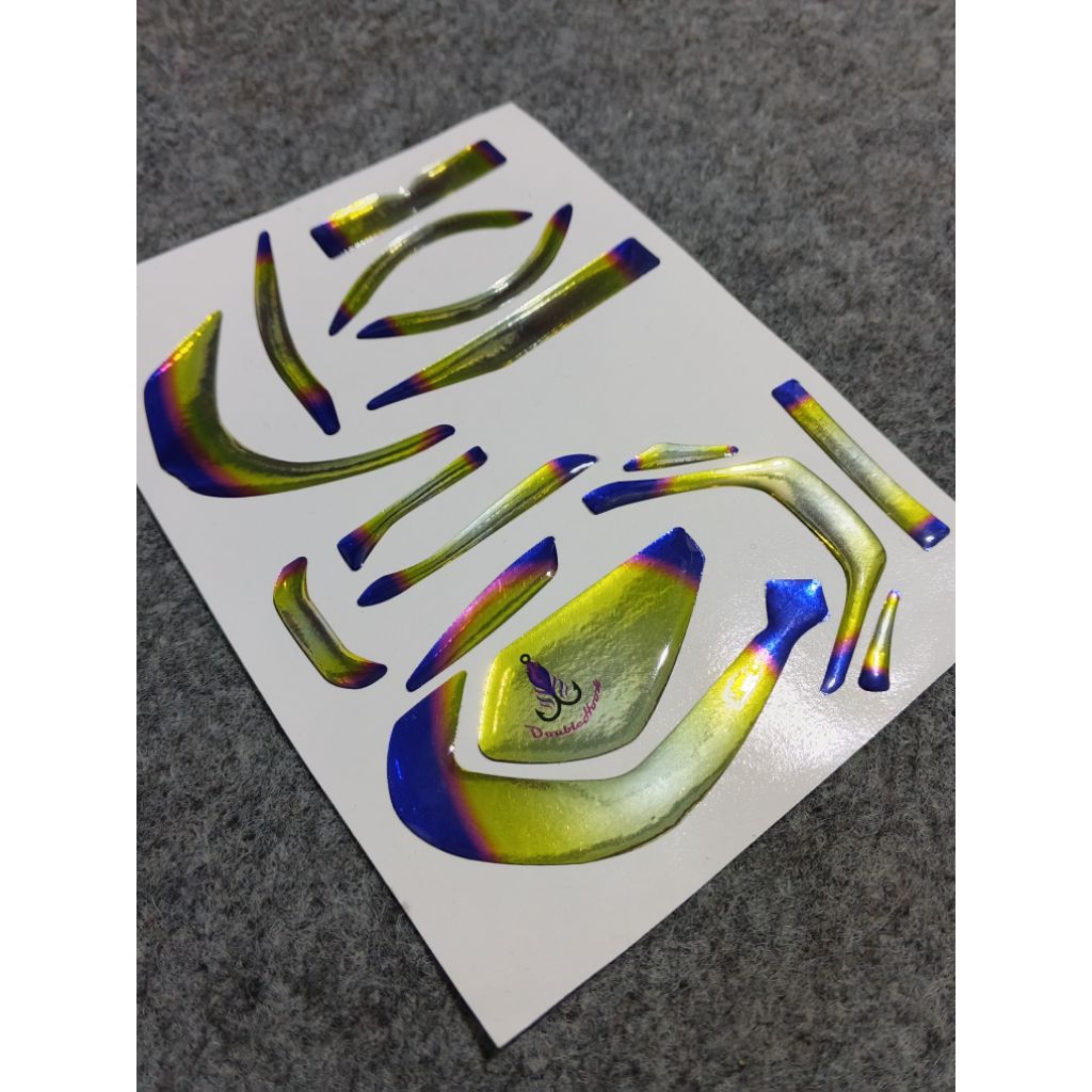 sticker decal reel bc shimano curado dc 201