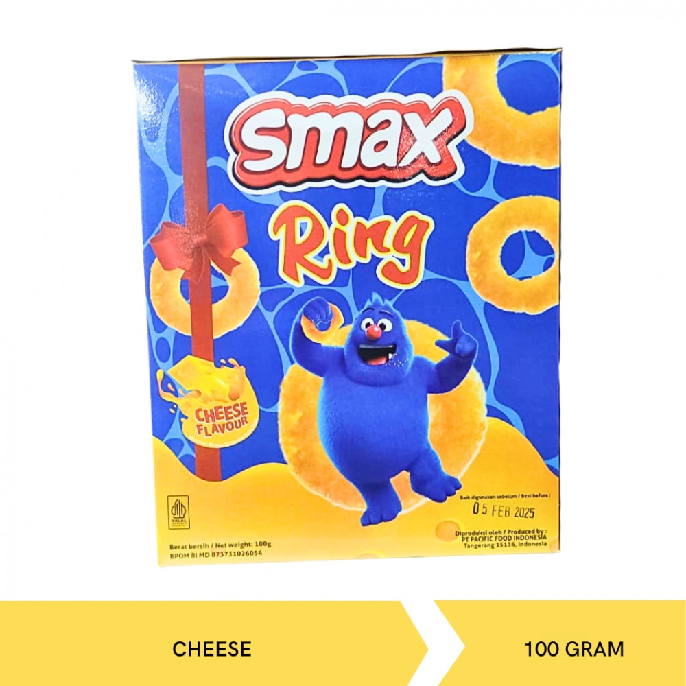 SMAX Ring Cheese Keju Box Lebaran 90 Gram / Hampers / Paket Lebaran