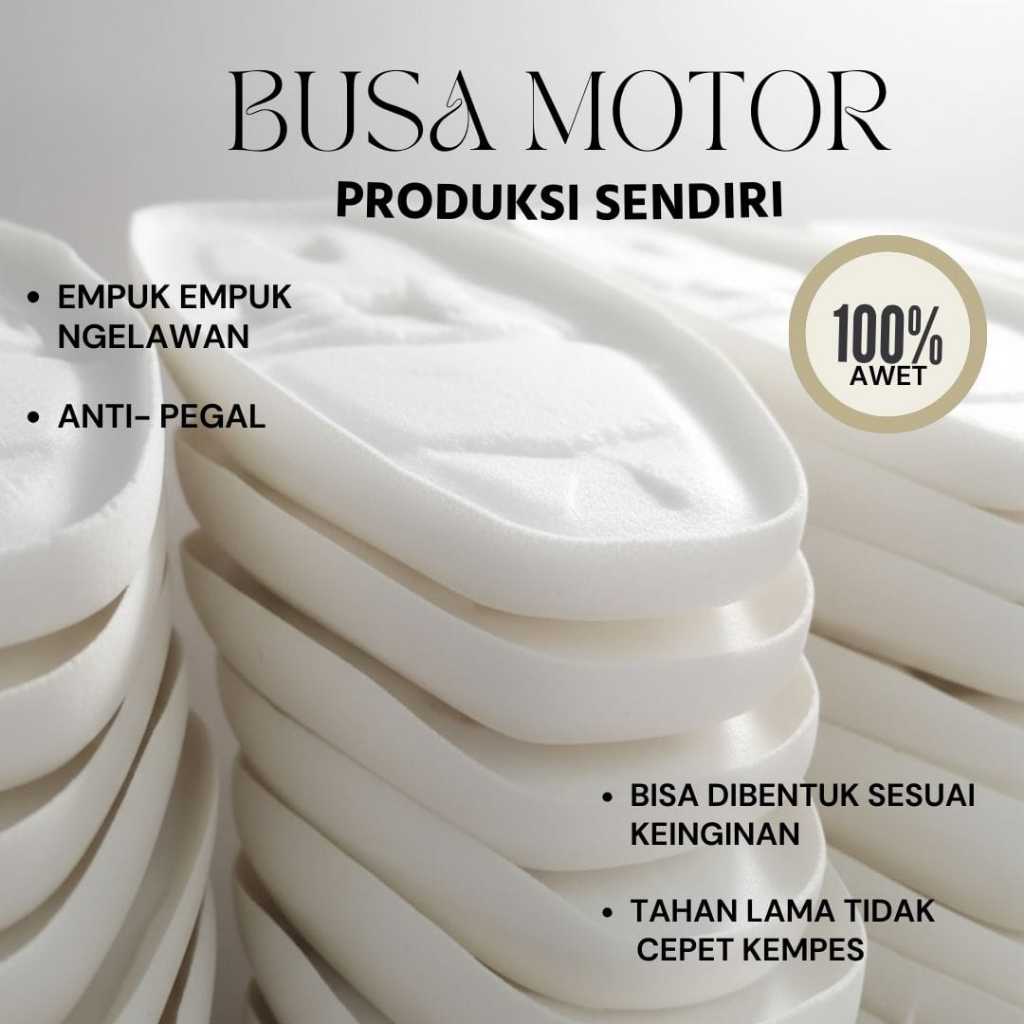 Busa Jok Revo Absolute Tebal Empuk – Busa Jok Motor Honda Revo Absolute Tidak Mudah Kempes