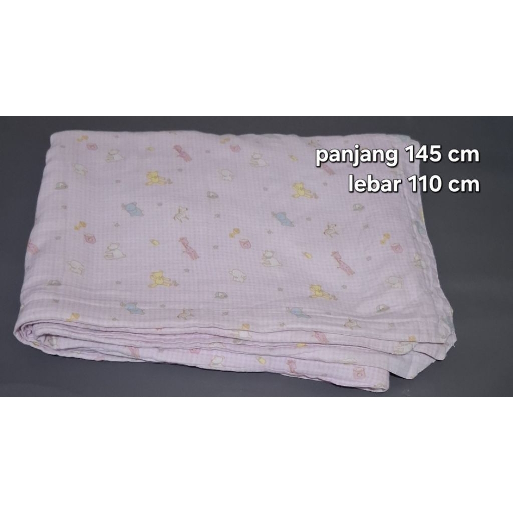 preloved selimut anak, selimut tidur