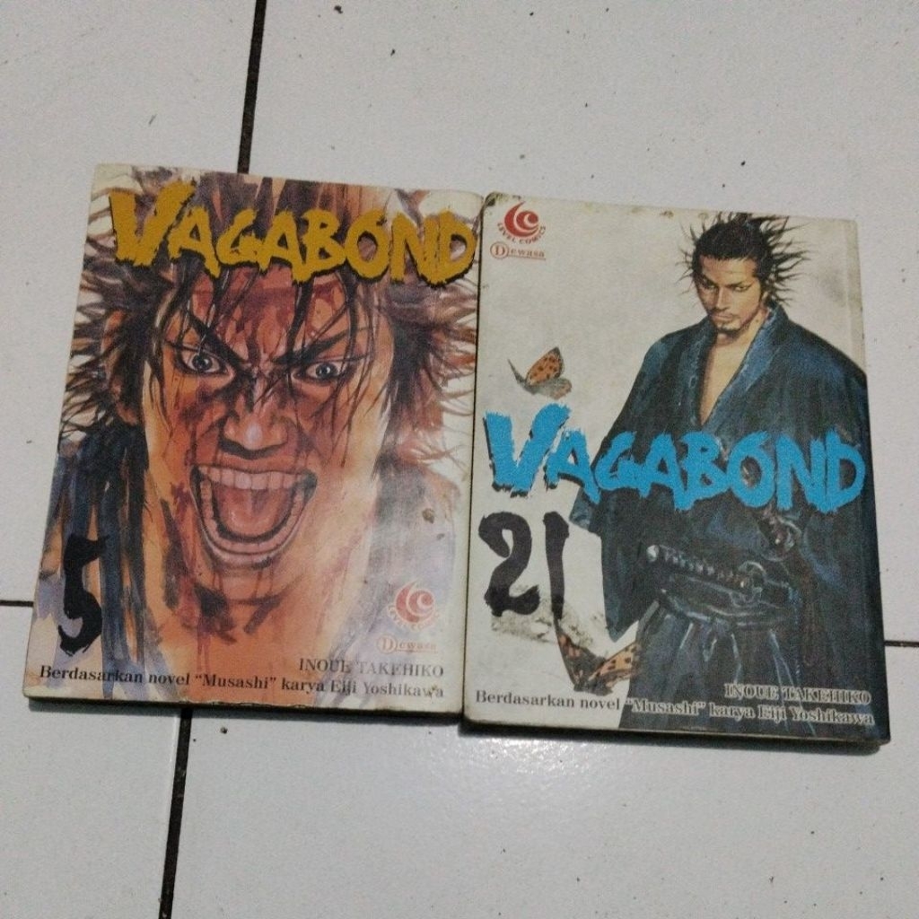 KOMIK VAGABOND VOL 5 & 21 SET